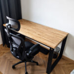 Schreibtisch aus Eiche 150x70 für Heimbüro für Herrn Jakub aus Rzeszów