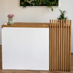 Empfangstheke für einen Kosmetiksalon