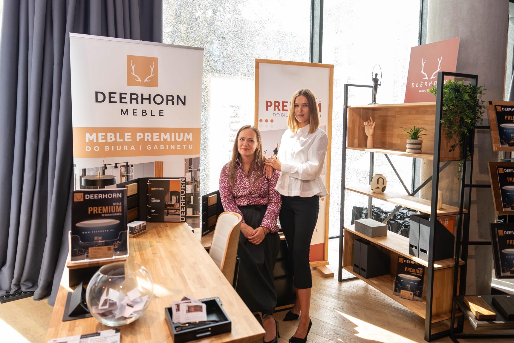 Präsentation der Möbelmarke Deerhorn im Rahmen eines Branchentreffens in Warschau